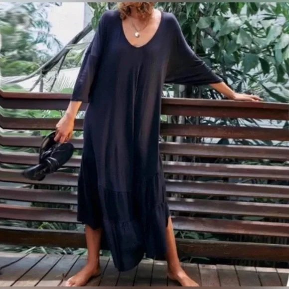 FREE PEOPLE FP BEACH Sun Seeker Maxi Dress - Picture 11 of 12